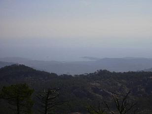 Vue sur le golfe de Porto-Vecchio lors de la pause picnic