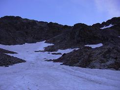Montée au col des Glaciers