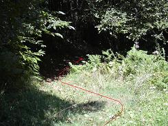 Départ du sentier