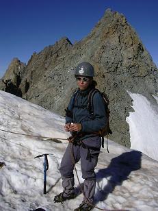 Flo fait une pause à la montée