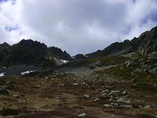Vue sur le col de la Fenêtre