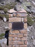 Borne du col d'Enclave