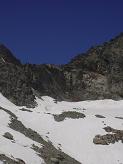 Vu vers le glacier d'Enclave