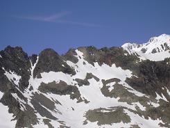 Zoom sur l'arête des Lanchettes