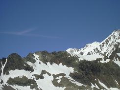 L'arête des Lanchettes vers le Dôme des Glaciers