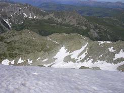 Au fond, l'Aiguille de Roselette