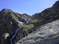 La cascade, très humide ...