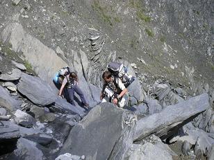 Escalade du torrent