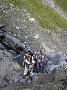 Escalade du torrent