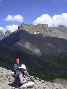 Flo et Jeff avant le col de Martignare